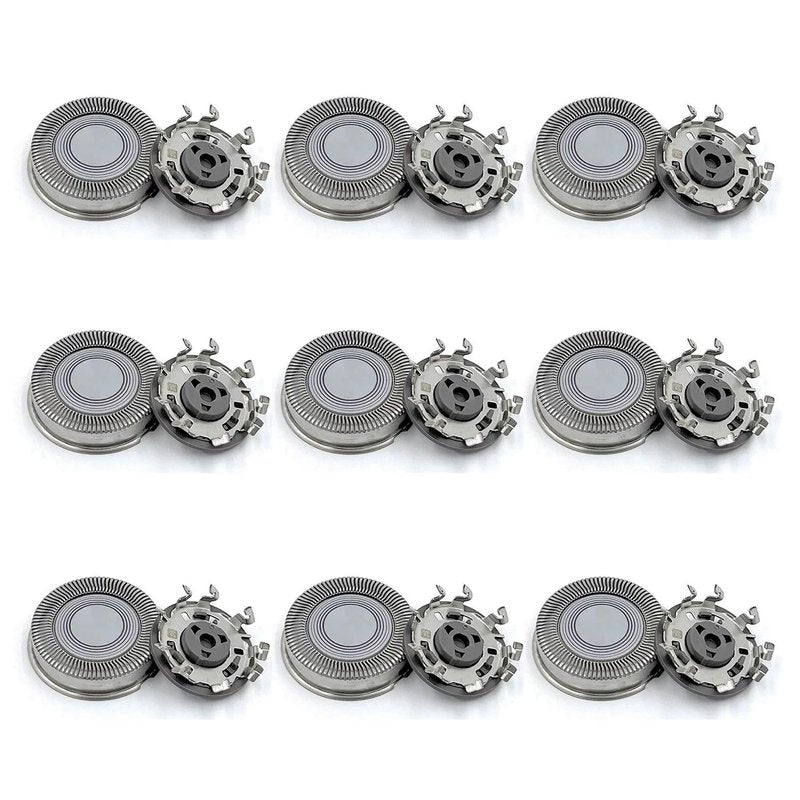 SH30 Replacement Heads for Philips Norelco Shaver Series 3000, 2000, 1000 and More (9 PACK)