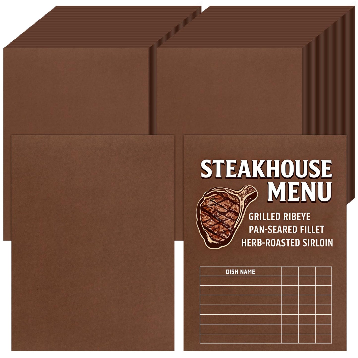 BIGNC 200 Sheets Coffee Brown Cardstocks 8.5 x 11 Inch Craft Paper, Thick Kraft Card Stock Paper for DIY Cards, Greeting Cards,Wedding Invitations, Birthday
