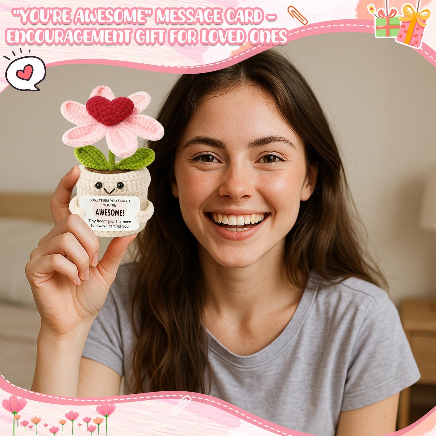 Frabaca You're Awesome - Galentines Valentines Inspirational Appreciation Thank You Gifts for Women Coworker Friend Sister Her Teacher