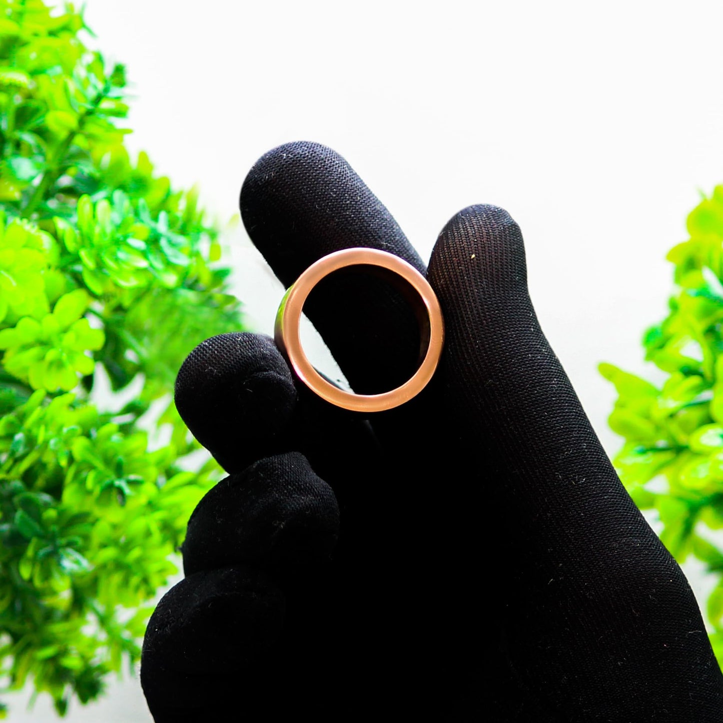 Krishnaa Jewels Pure Copper Handcraftede Natural Healing 2mm Heavy Thick Ring Ethnic Jewelry for Men and Women (5)
