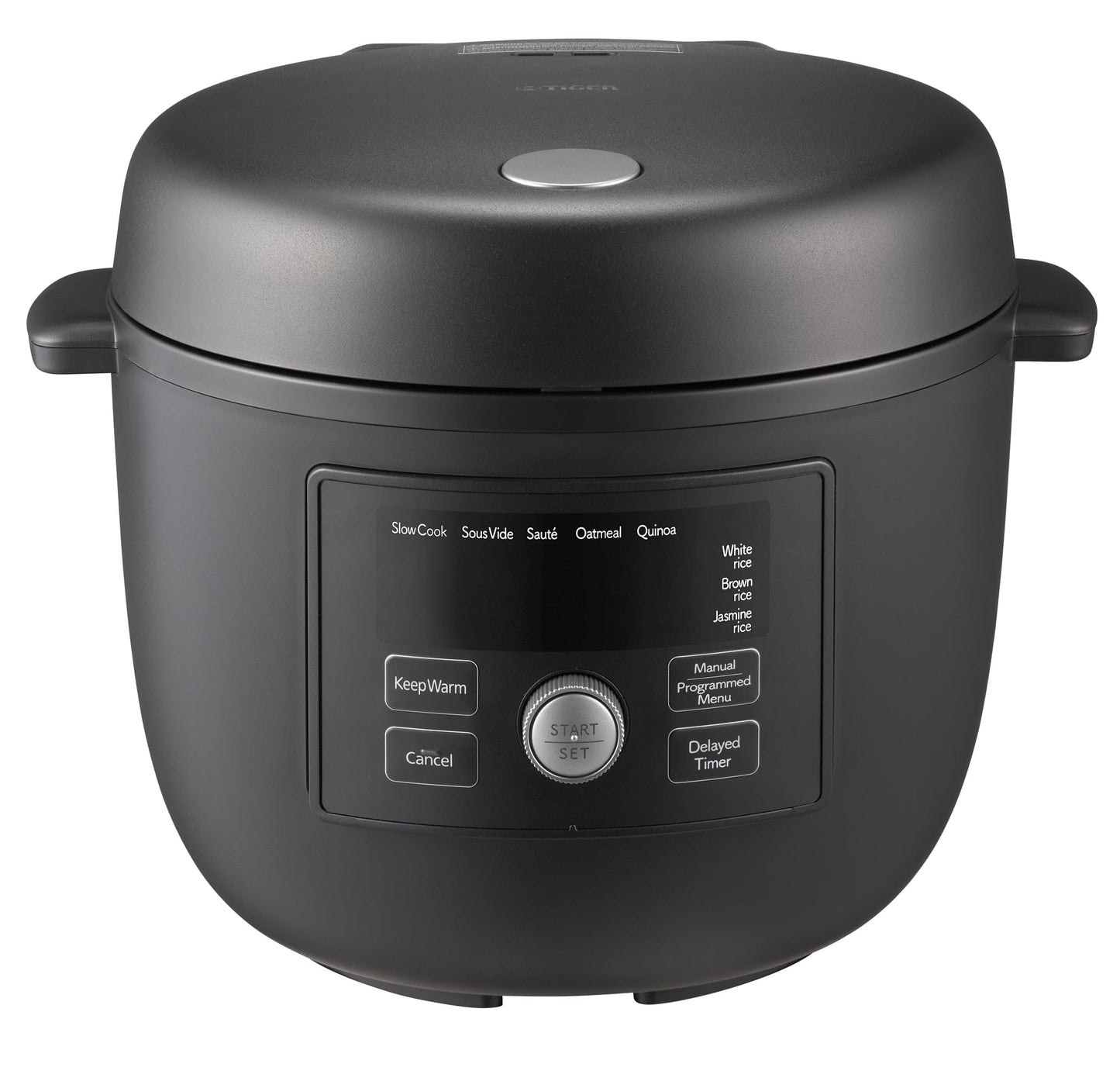 Tiger COL-A40U 2.6-Quart Compact 8-in-1 Electric Multi-Cooker with 21 Programmed Menus (Black)