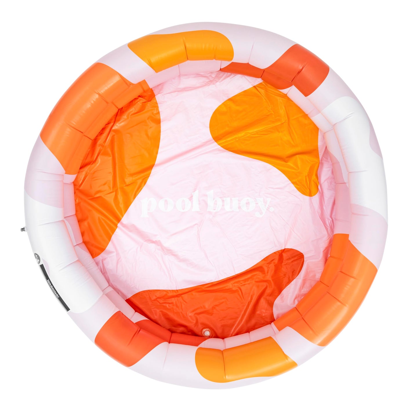 Pool Buoy Round Inflatable Pool with Storage Bag - Premium Outdoor Swimming Pool for Kids, Toddlers, Infants and Adults - Garden and Backyard Pools for Family Summer Pool Party (Kinky Splash)