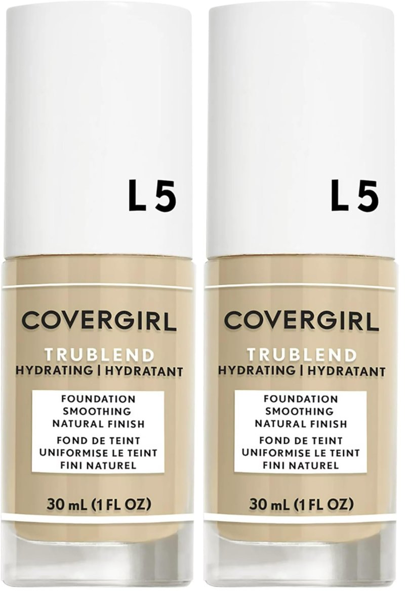 COVERGIRL Trublend Liquid Foundation, Creamy Natural, 1 Oz (Pack of 2)