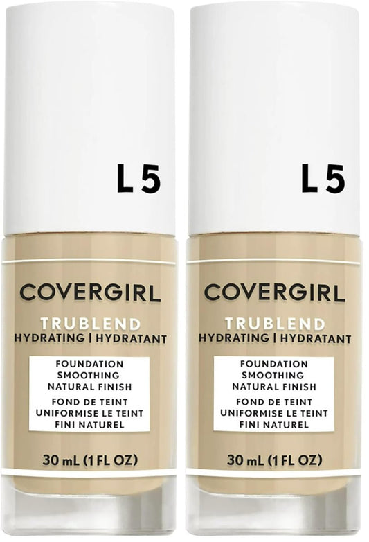 COVERGIRL Trublend Liquid Foundation, Creamy Natural, 1 Oz (Pack of 2)