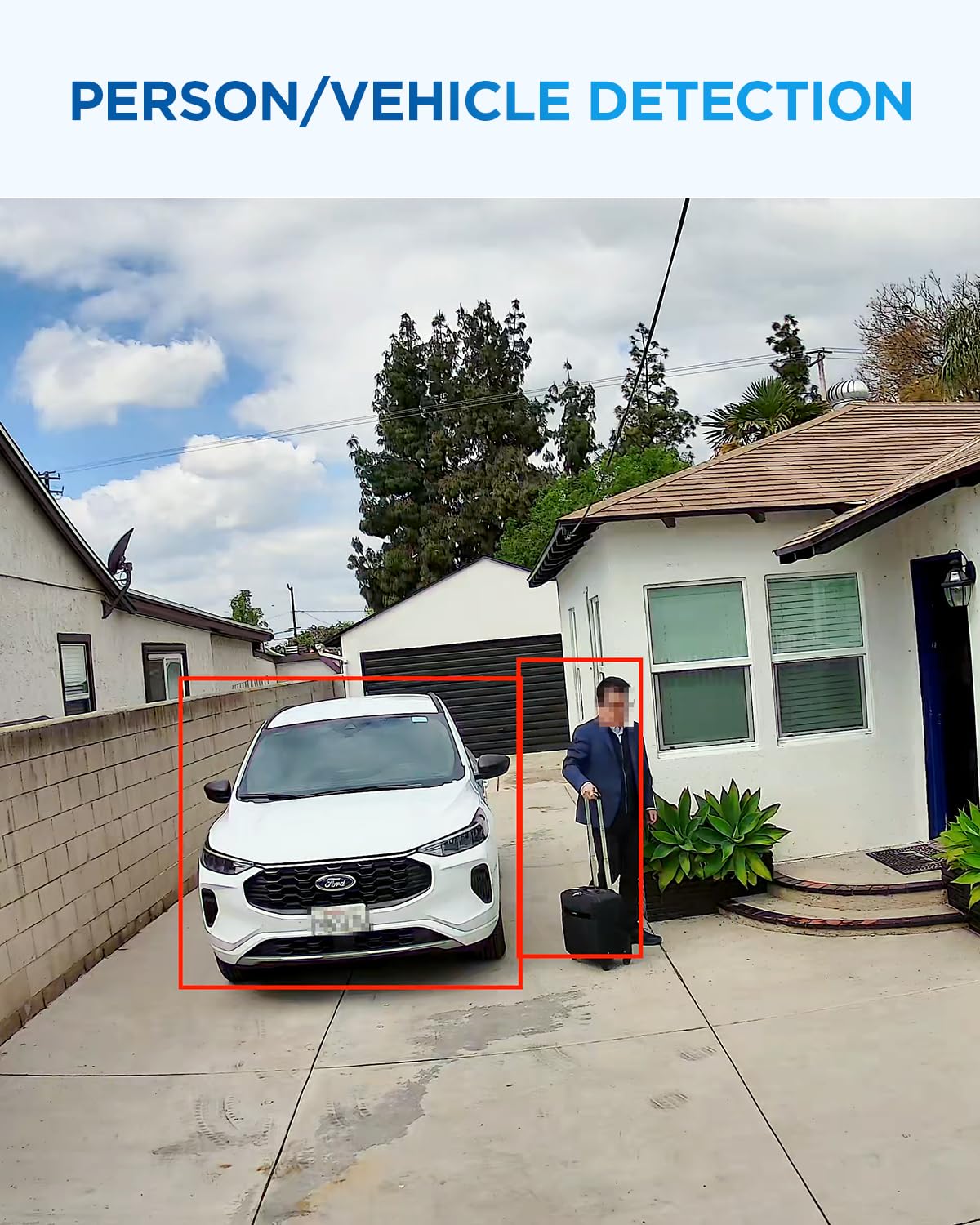 4COVR 4K Security Camera System, 8X 8MP IK10 Vandal-Proof IP67 Dome PoE IP Camera with Audio, 8CH NVR 2TB HDD, AI Human Vehicle Detection & IR Night Vision, 24/7 Home Outdoor Recording, LY54AB8M0808