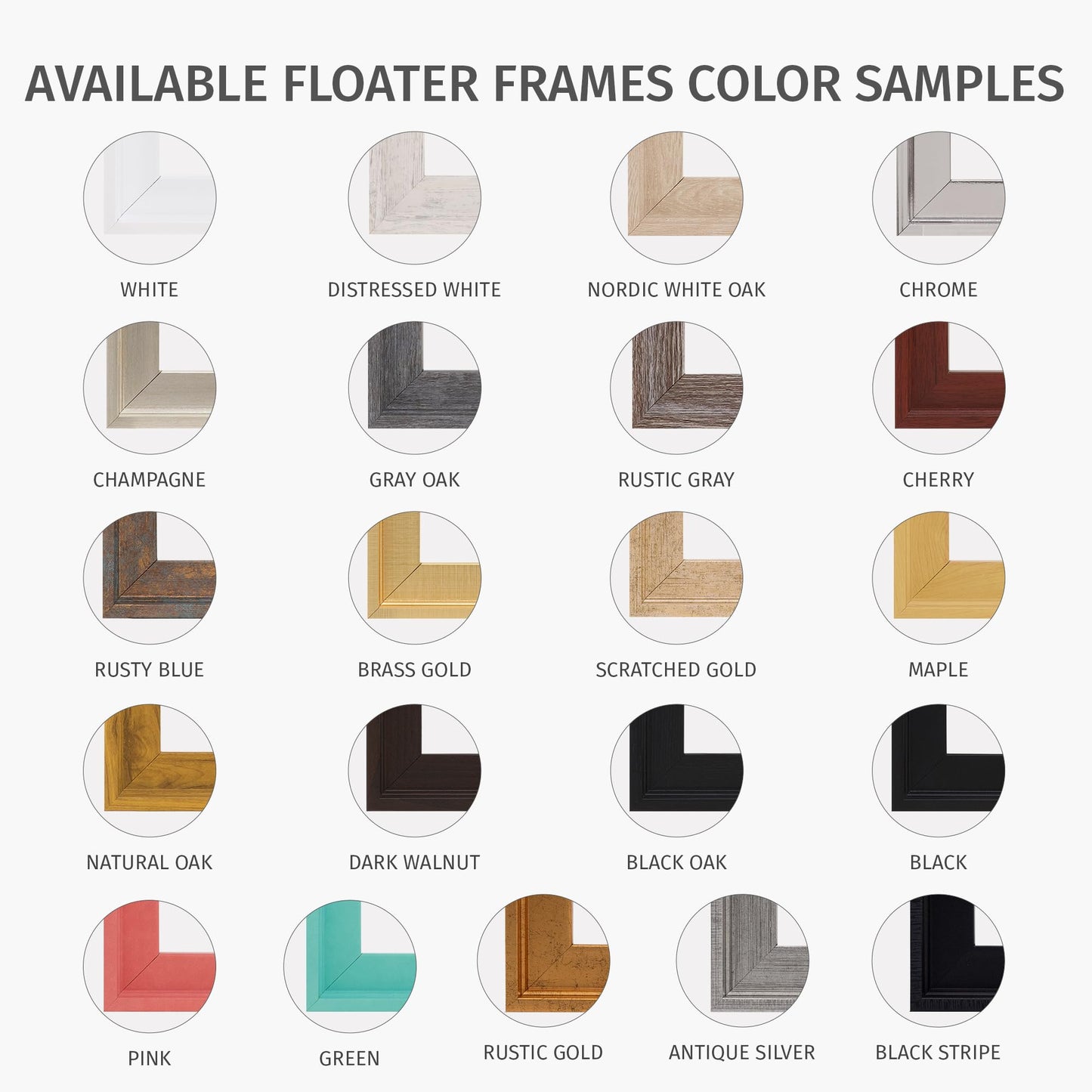 Pixy Canvas Floater Frame 9x12 for 3/4 (0.75) inch Deep Canvas Paintings/Canvas Prints/Wood Canvas Panels/Wall Art/Wall Decor/Home Decor/Artwork (Brass Gold, 9 x 12 inch, Portrait)