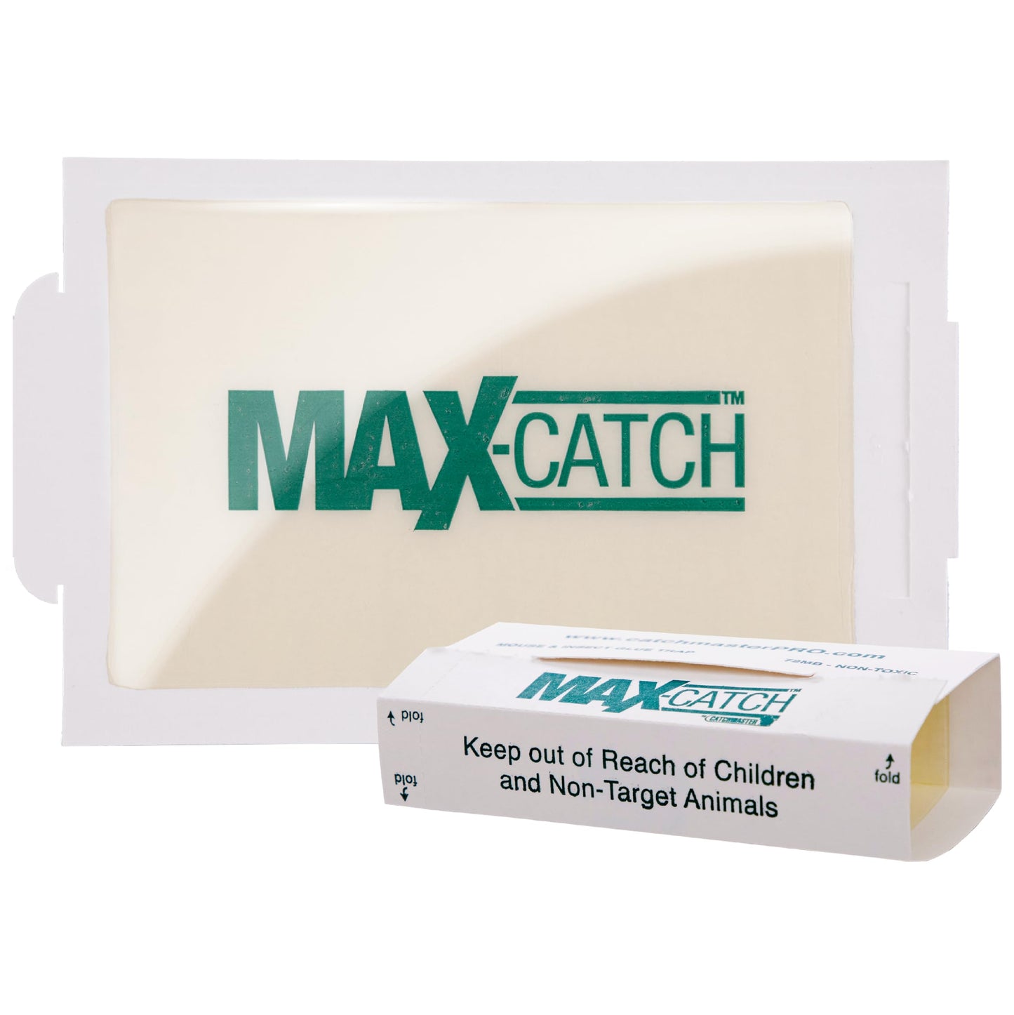 Catchmaster Max-Catch Mouse & Insect Glue Trap 36pk, Mouse Traps Indoor for Home, Sticky Pest Control Adhesive Tray for Catching Bugs, Bulk Classic Glue Boards