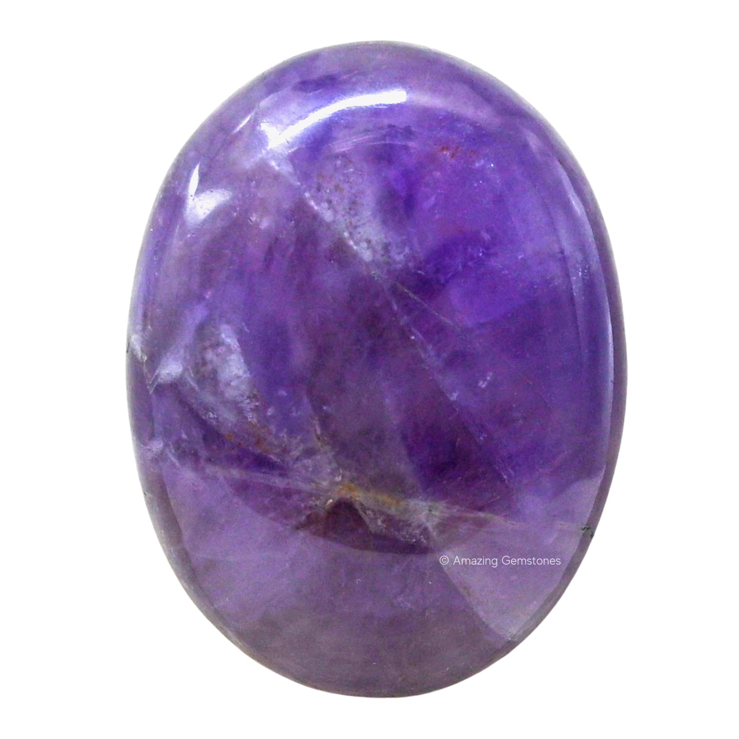 Amazing Gemstone Amethyst Crystals and Healing Stones - Large Palm Stone Crystals Piedra - Crystal for Good Luck, Balanced Positive Energy, Meditation - Unique Stocking Stuffers Gifts for Women, Men
