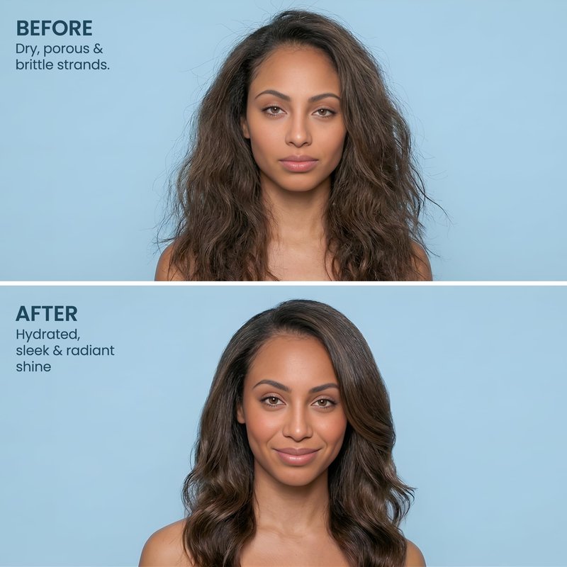 NABELA Hydrating Shampoo for Dry Damaged Hair - Hyaluronic Acid & Argan Oil Anti Frizz Formula - Sulfate Free Shampoo for Curly Hair & Waves - Moisturizing Cleanser with Shea Butter, 8oz