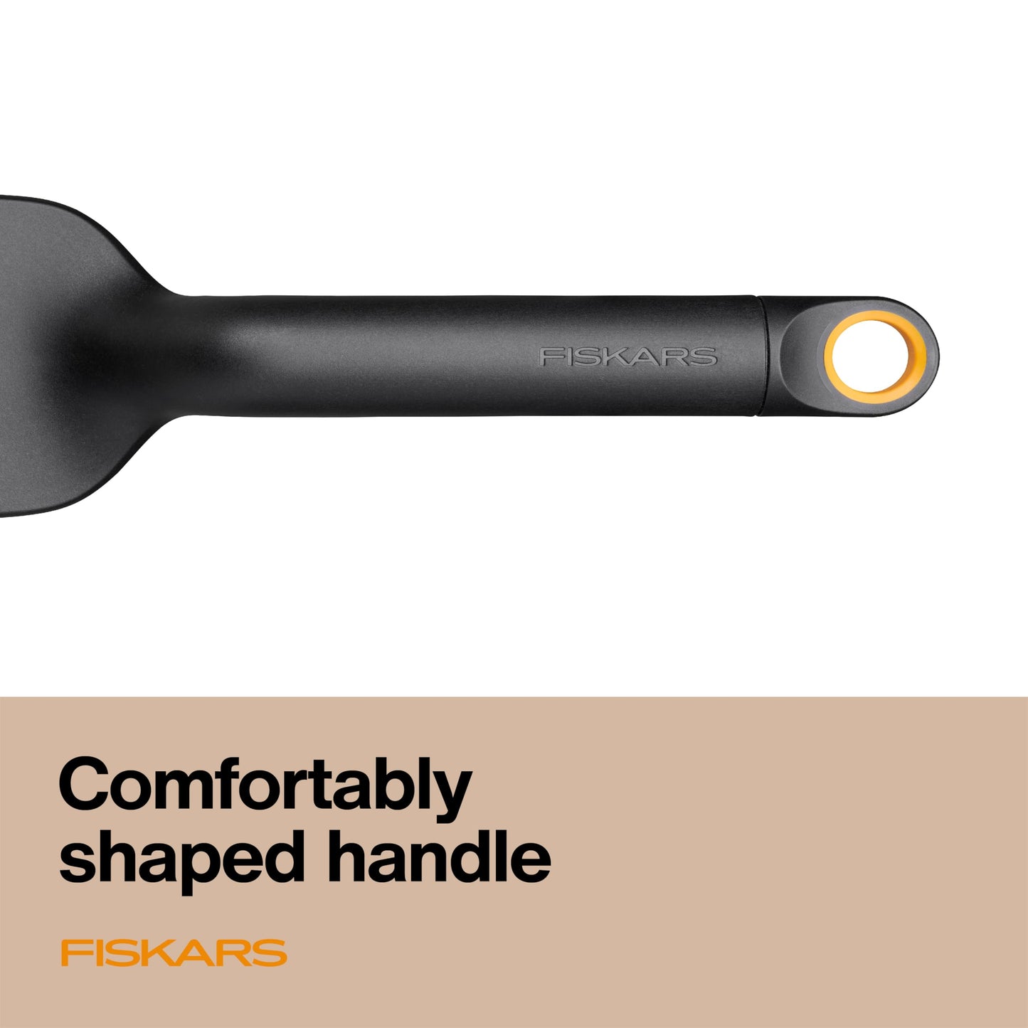 Fiskars Eco Cultivator with Wide Angled Tines, Ergonomic Handle, UV Resistance, Ideal for Loosening Soil and Removing Weeds