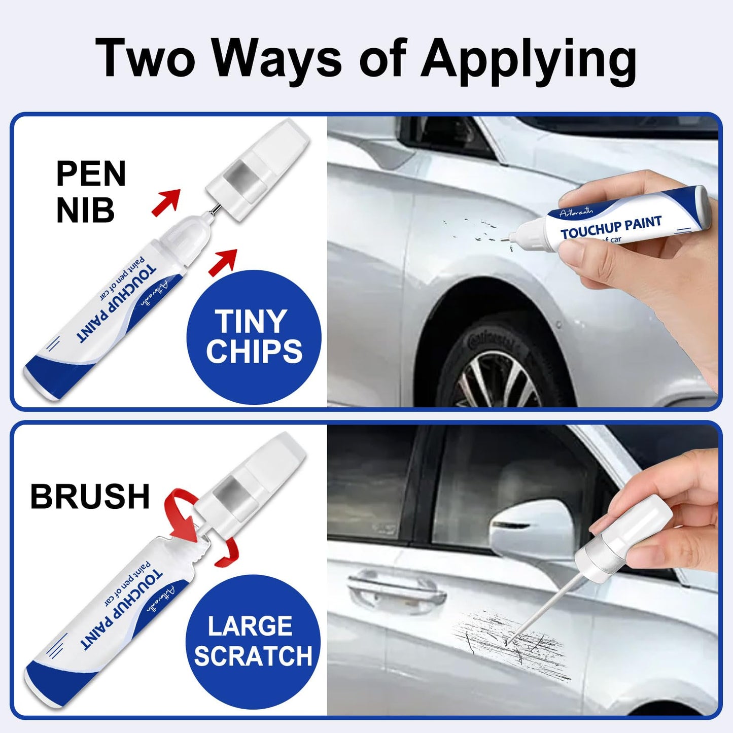 Underground(1L7) Touch Up Paint for Toyota-Exact Match–Chips and Nicks Car Paint Scratch Repair Kit Automotive Paint Pen for Avalon/RAV4/Camry/Corolla/Highlander/Prius/Sequoia/Sienna/Tacoma