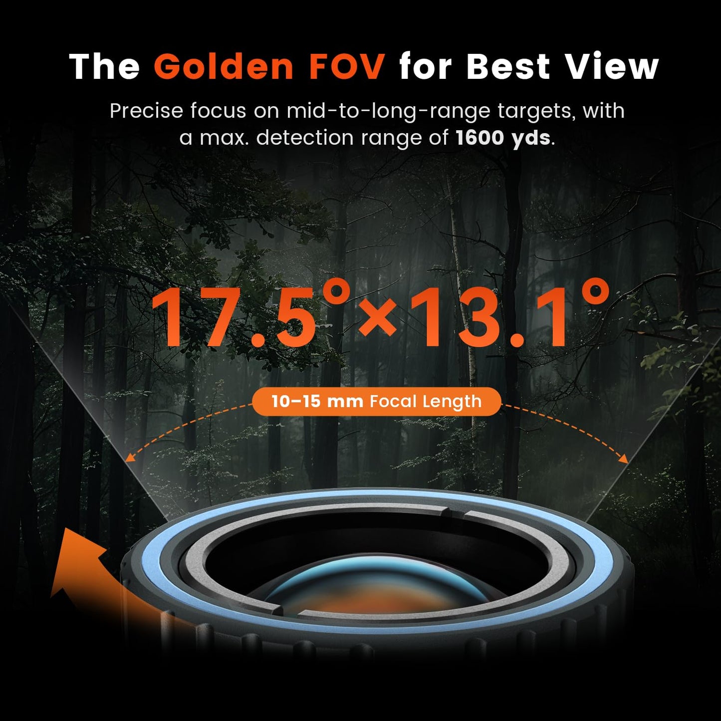Thermal Monocular for Android, MILESEEY TNV30i Night Vision Thermal Scope, 512×384 Super Resolution 50Hz Thermal Imaging Camera, 1600-Yard Range Thermal Goggles, Building Detection, 10-15mm Lens