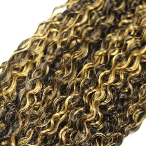 Habiliana Bundles Human Hair 18 20 22 Inch P1B/27 Human Hair Bundles 12A Unprocessed Brazilian Virgin Quick Weave Hair Extensions for Black Women