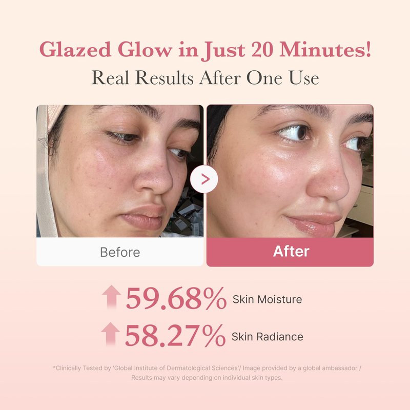 medicube Wrapping Mask Collagen Glazed Milky Glow Daytime Peel Off Mask | Quick and Easy Care with Glutathione, Niacinamide for Plumped, Hydrated & Smooth Skin | Korean Skin Care, 2.53 fl.oz