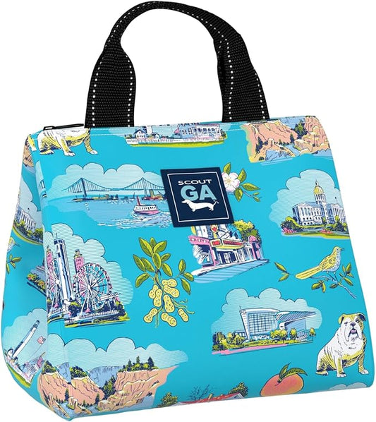 SCOUT Eloise Lunch Bag, Handbag-Inspired Design, Zip Closure and Outside Pocket