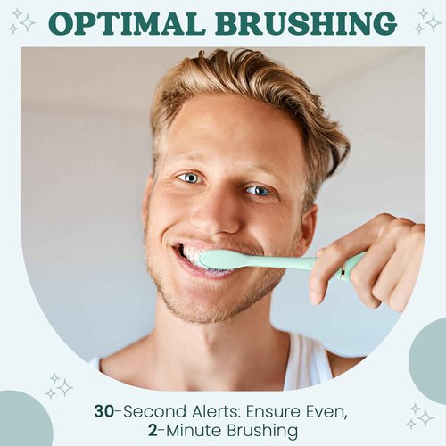 Appafresh Sonic Electric Toothbrush for Adults – Battery Powered Tooth Cleaning Brush with Timer, 5 Modes & 3 Intensity Levels – Long-Lasting 90-Day Battery Life