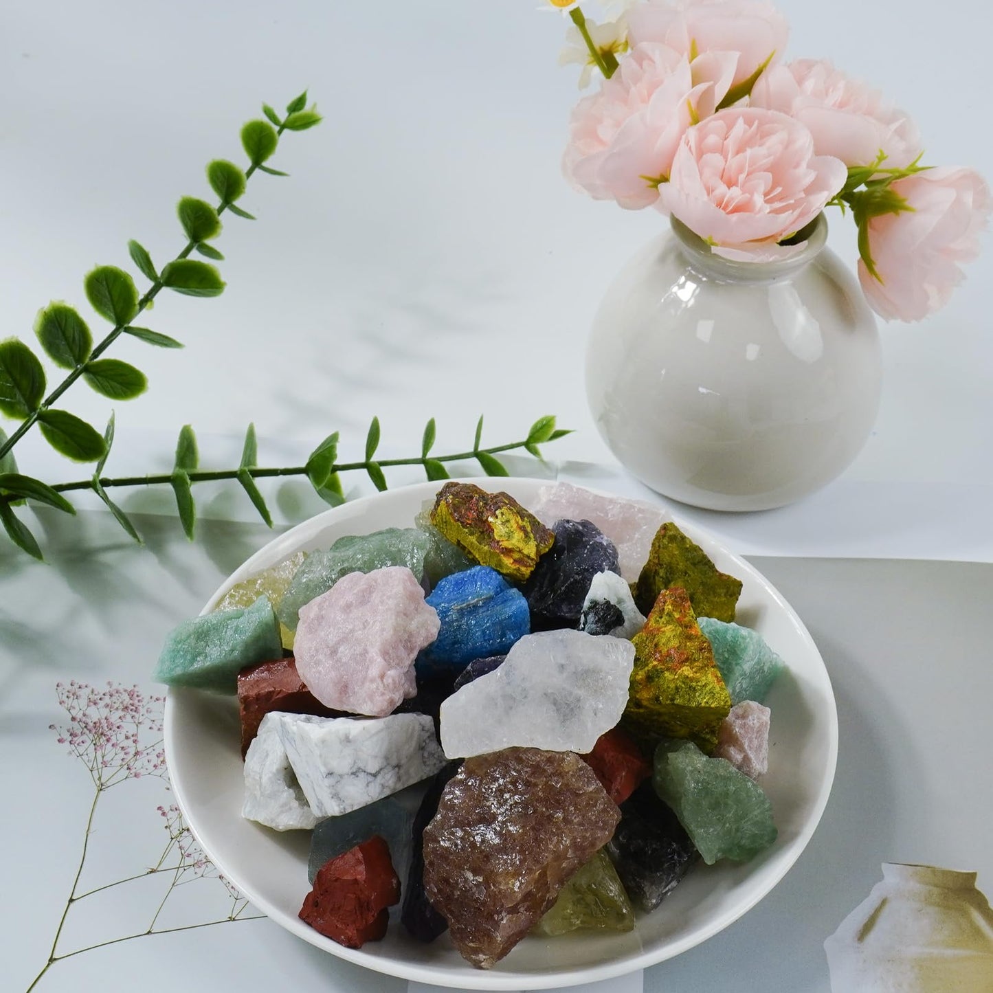 Raw Crystals, Large 1.2-2.0" Healing Crystal Natural Rough Stones for Intuition,Chakra,Meditation,Decoration,Polishing,Energy Work (Dark Amethyst, 3.5oz-1.2-2.0"raw Crystals)