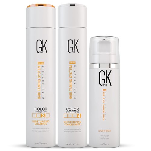 Moisturizing Shampoo and Conditioner Set with Leave-In Cream – Hydrating, Smoothing & Nourishing Hair Care – Sulfate Free, Paraben Free – For Dry, Damaged, or Frizzy Hair – Unisex