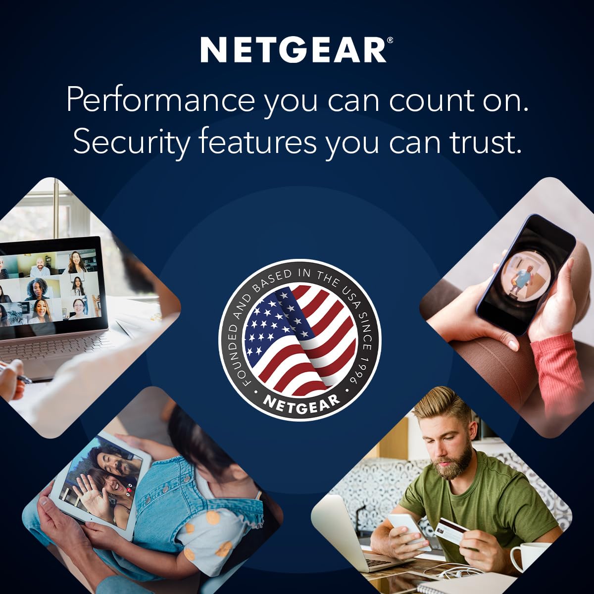 NETGEAR Orbi 770 Series Tri-Band WiFi 7 Mesh Network System (RBE773) - Router + 2 Satellite Extenders, Security Features, Up to 11Gbps, Covers up to 8,000 sq. ft., 100 Devices, 2.5 Gig Internet Port