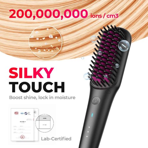 TYMO Ring + Porta MINI Straightening Brush