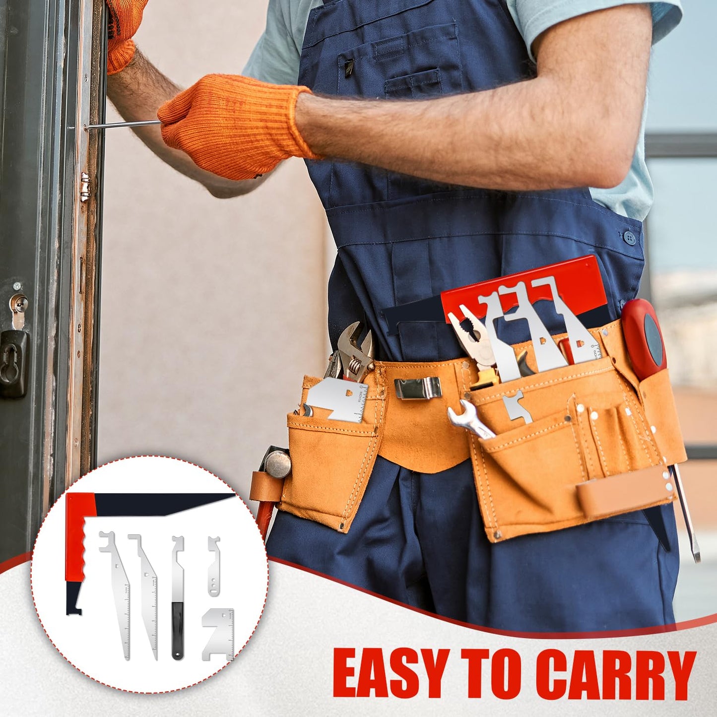 Nirwingly 6-Piece Professional Firefighting Multi-Tool Kit, Heavy-Duty Emergency Rescue Set for First Responders, Ideal for Warehouse & Residential Rescue