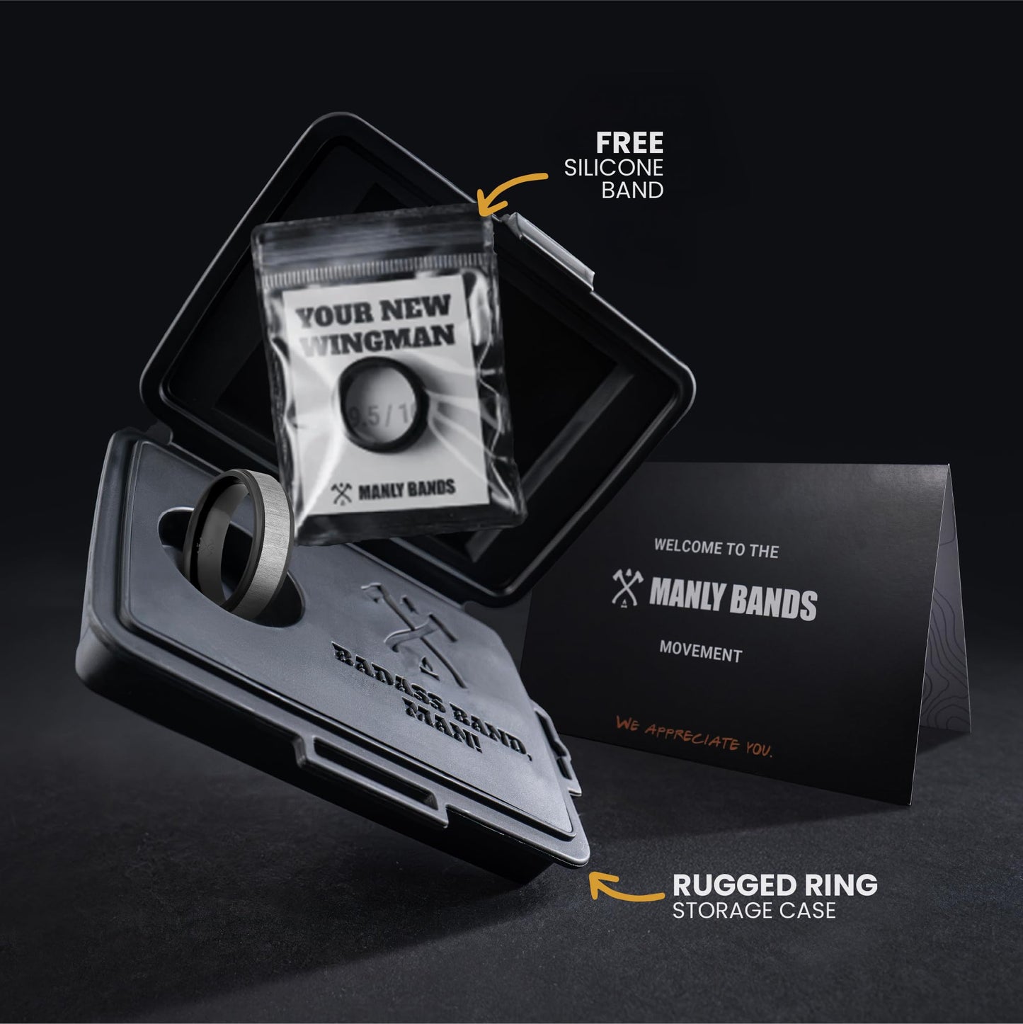 Manly Bands The Storyteller - Size 5