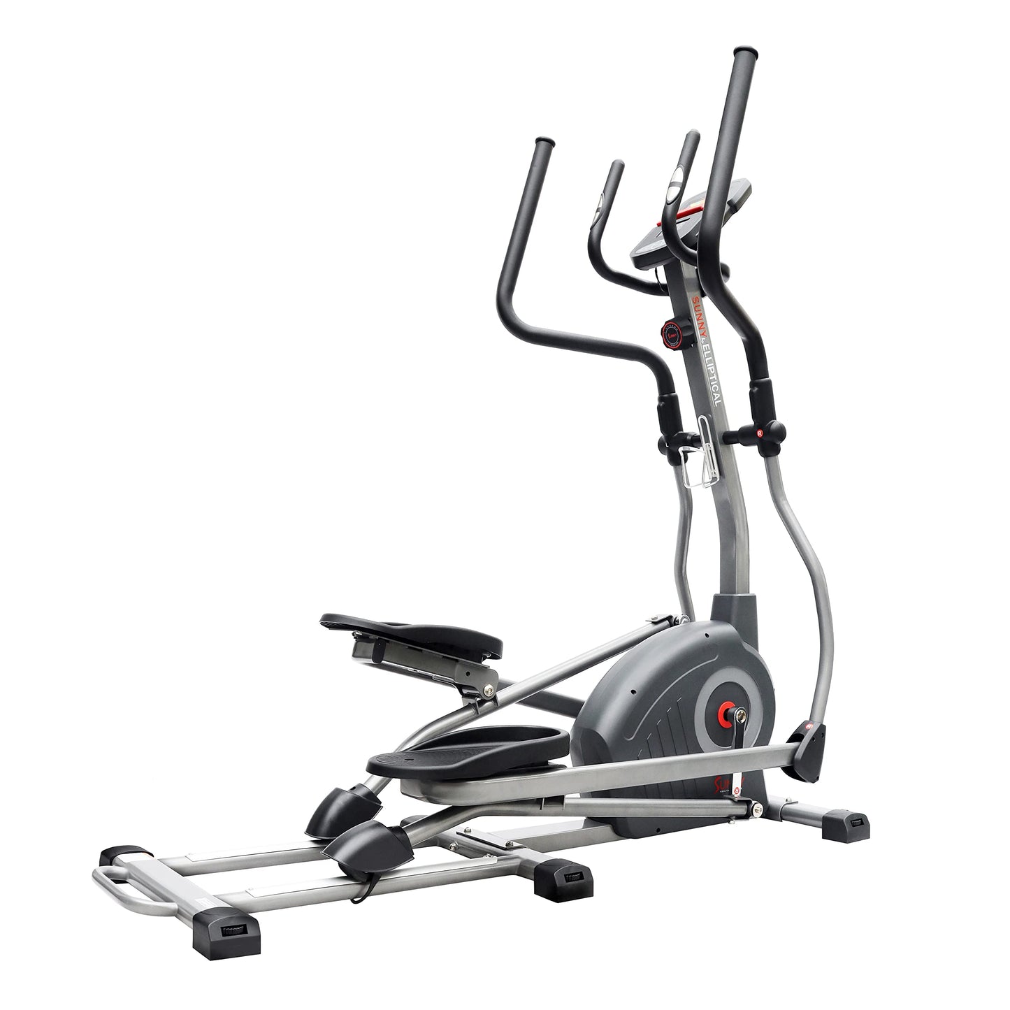 Sunny Health & Fitness Elite Smart Elliptical Cross Trainer with 12-Level Resistance, Extended Stride Length & Exclusive SunnyFit® App Enhanced Bluetooth Connectivity - SF-E320048