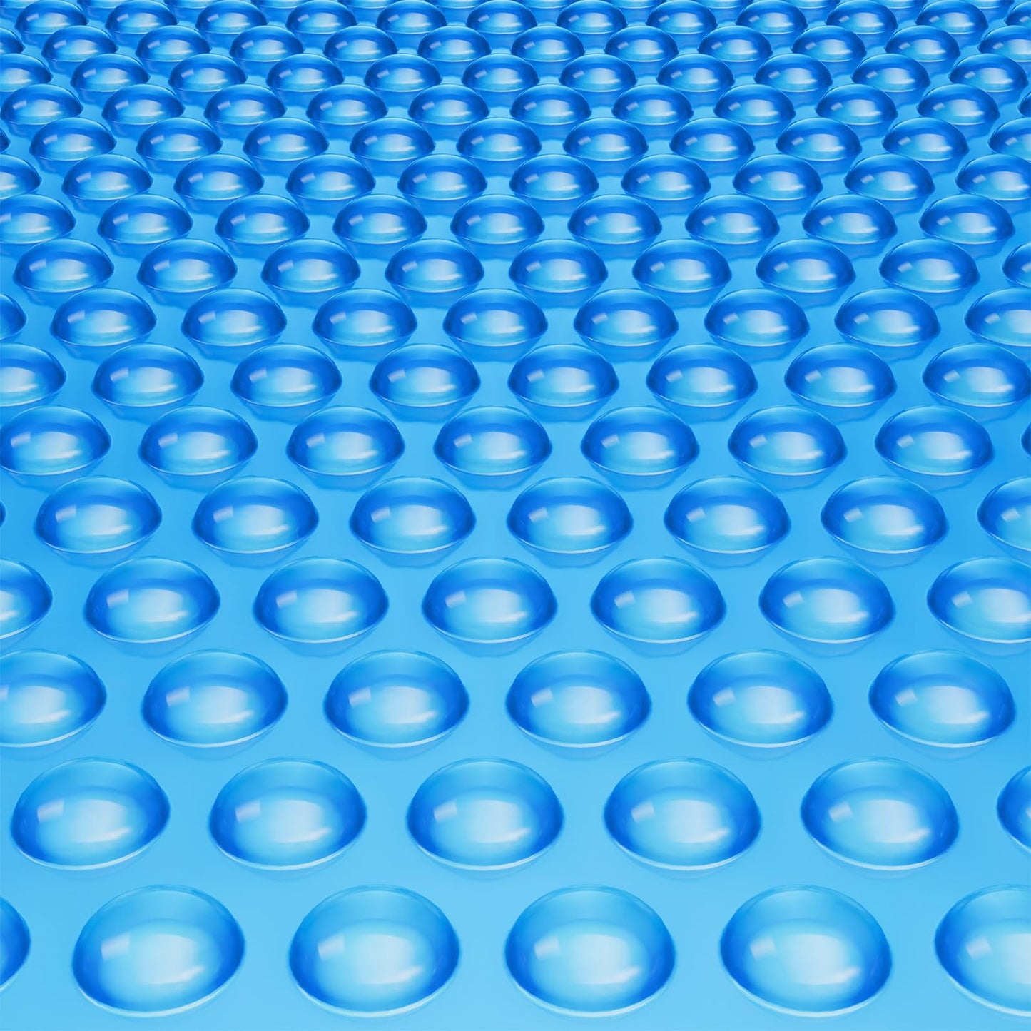 VEVOR Solar Pool Cover, 32 x 16 ft Rectangle Solar Blanket for Pools, 16 mil Solar Covers for Inground Above Ground Swimming Pool Solar, Blue