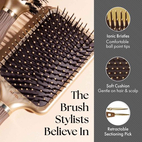 Olivia Garden Ceramic + Ion Nano Thermic Styler 3-PC Bag (S9R, VTS, PDL)