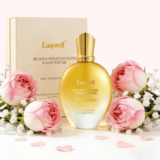 EASYWELL Leave In Conditioner Spray, Hair Perfume for Women, Hair Spray Women with Vitamin B5, Floral, Osmanthus Aroma, Violet Vanilla Orchid, 2.5 Fl Oz
