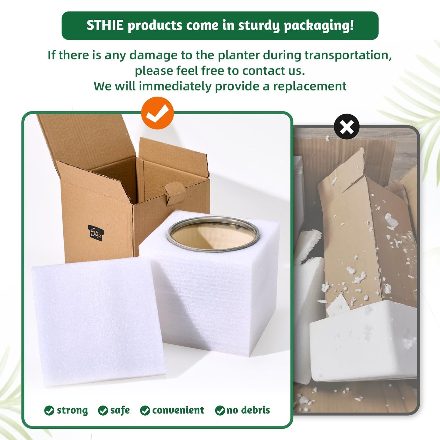 STHIE Orchid Pots, 5 + 6 Inch Ceramic Orchid Pots with Holes, Orchids Planter for Repotting, 2 Pack Promoting Air Circulation, White Flower Pots with Removable Trays