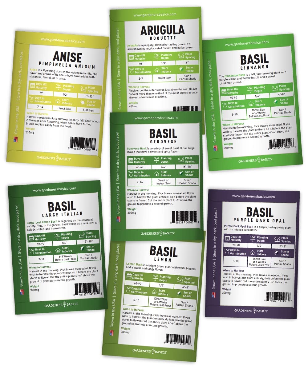 35 Medicinal Herb Seeds Variety Pack – Heirloom Non-GMO Healing & Culinary Herbs for Planting – Apothecary, Tea & Homestead Garden Kit