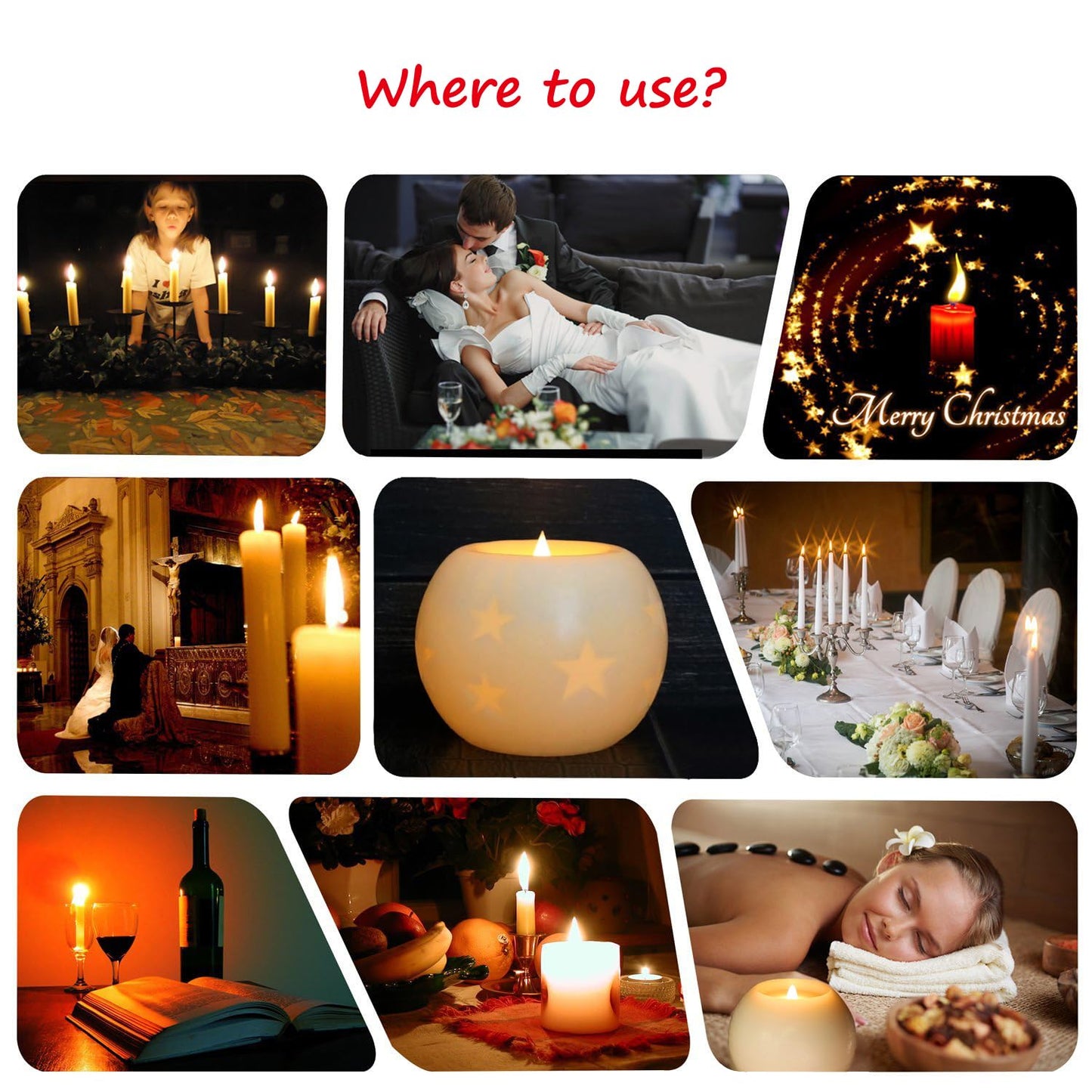 CVHOMEDECO. Moon Sphere Wax LED Dancing Flame Candle Ball Battery Operated Wax LED Flameless Candle with Timer and Remote Control (5" Dia. X 4"" H)"
