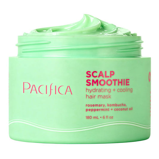 Pacifica Scalp Smoothie Hydrating Scalp Treatment & Leave-On Hair Mask, Cooling Relief for Dry, Flaky, Itchy Scalp & Thinning Hair, Vegan & Cruelty-Free, 6 fl oz