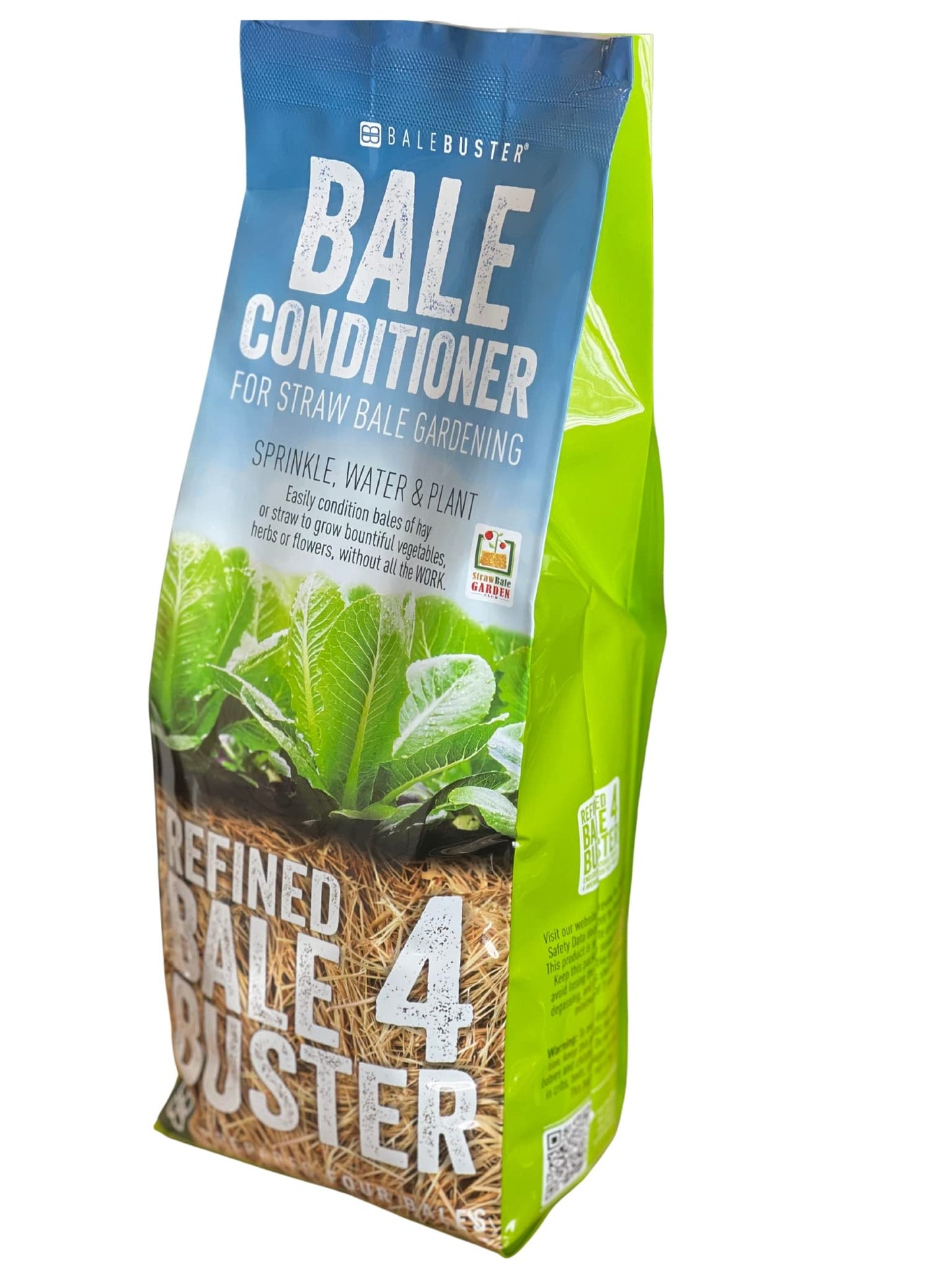 BaleBuster4 Starter Kit Includes Straw Bale Gardens Complete Book with Instructions for Step-by-Step Garden Set up.