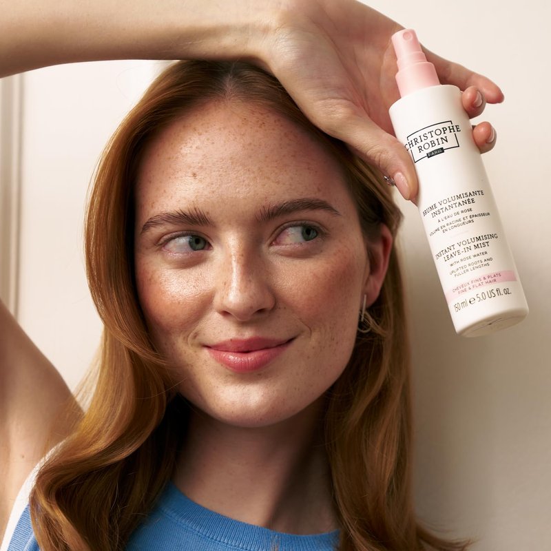 Christophe Robin Instant Volumising Mist with Rose Water for Thin, Fine, and Flat Hair 5 fl. oz