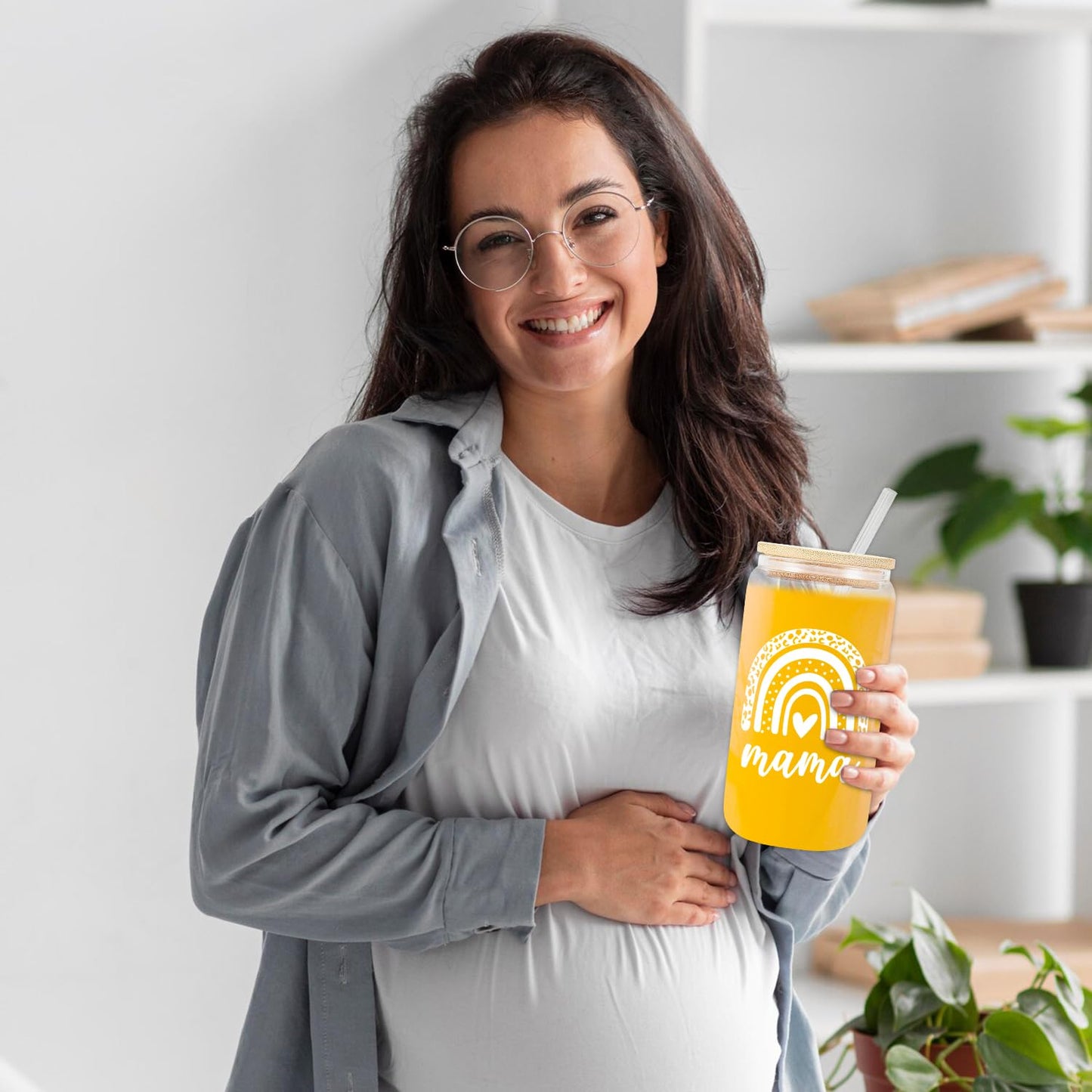 iAOVUEBY New Mom Gifts & Baby Girl Gifts, Baby Shower Gifts for Mom to Be, Pregnancy Gifts for Expecting Mom, First Time Mothers Day Gift for New Mom, Pregnancy Gifts for Women and Baby