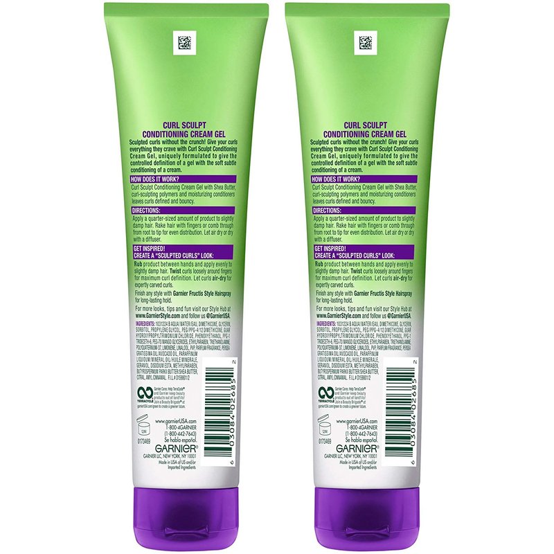 Garnier Hair Care Fructis Style Sculpt Conditioning Cream Gel, Curl, 5.1 oz (Pack of 3)