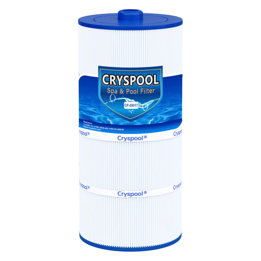 Cryspool® 08017 Filter Compatible with 6540-488, Sundance Double End 120, PSD125-2000, C-8326, FC-2780, Magnum SU125, 125 Sq. Ft Spa Filter Cartridge, 1 Pack