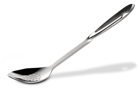 All-Clad Specialty Stainless Steel Kitchen Gadgets Slotted Spoon Kitchen Tools, Kitchen Hacks Silver