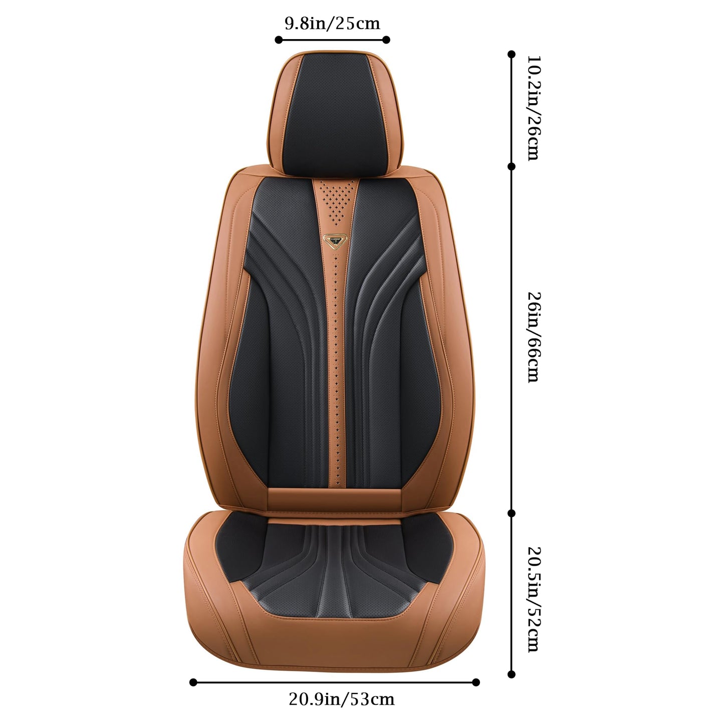 FLORICH Seat CoversFull Set, 5 Seats Universal Seat Covers for Cars, Nappa Leather Auto Seat Protectors, Front and Rear Seat Protector Car Seat Cushions Automotive Vehicle Cover for SUV Pick-up Truck