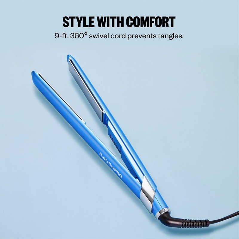 BaBylissPRO Nano Titanium Flat Iron Hair Straightener
