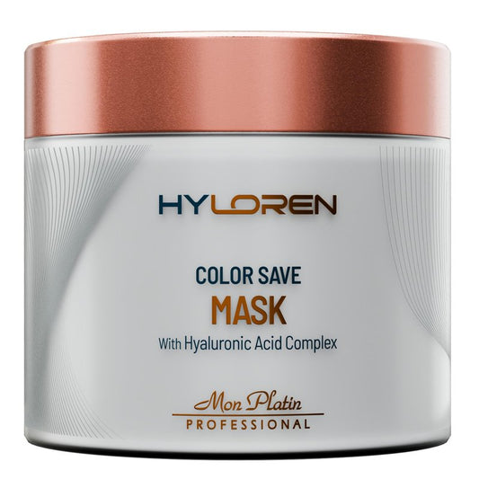 Mon Platin Professional HYLOREN Hair Mask for Colored Hair, Saloon Professional Hair Care Mask, 500ml, Sulfate Free