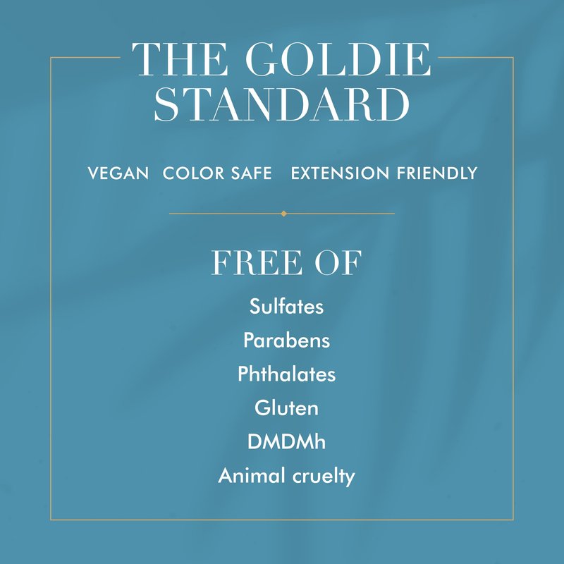 Goldie Locks Travel Size Flexible Hold Hairspray - 3.4 fl oz - Lightweight, All-Day Hold & Brushable Finish - Humidity Resistant - Safe for Extensions & Color-Treated Hair - Protein-Free