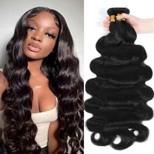 Condescension Human Hair Bundles 20 22 24 Inch Body Wave Human Hair Bundles Unprocessed Brazilian Virgin Quick Weave Hair for Black Women