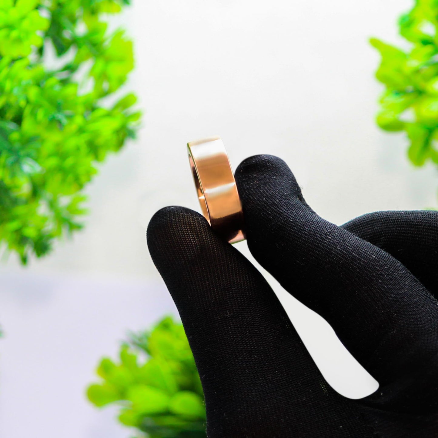 Krishnaa Jewels Pure Copper Handcraftede Natural Healing 2mm Heavy Thick Ring Ethnic Jewelry for Men and Women (15)