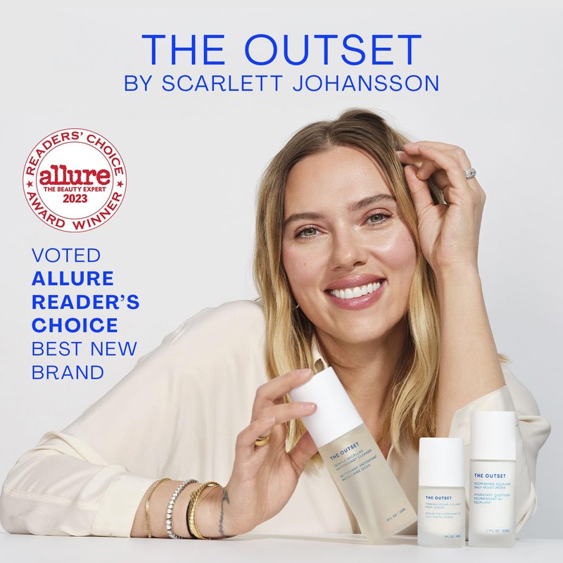 The Outset Vitamin C Eye Cream, Brightening, Hydrating & Wrinkle-Reducing for Fine Lines & Expression Wrinkles, Gentle, Fragrance-Free, Clean, Vegan & Gluten-Free Skincare - 0.5 fl oz