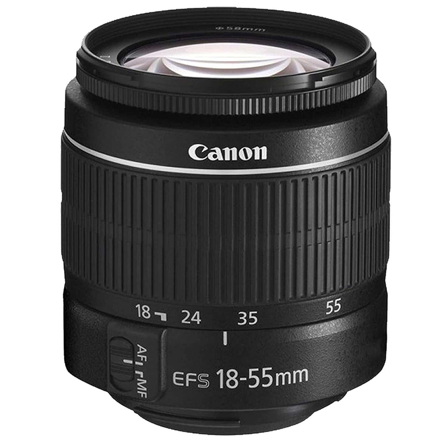 Canon EOS 4000D / Rebel T100 DSLR Camera w/EF-S 18-55mm F/3.5-5.6 Zoom Lens + 64GB Memory, Filters,Case, Tripod, Flash, and More (34pc Bundle) (Renewed)
