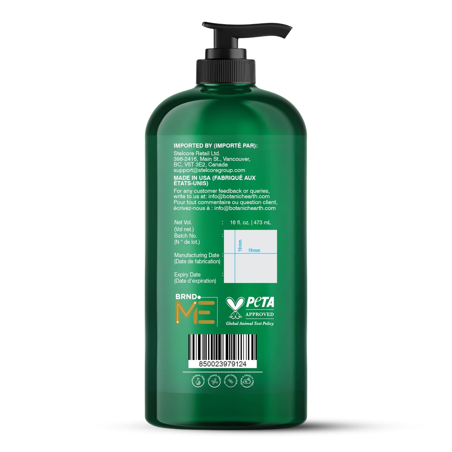Botanic Hearth Eucalyptus & Tea Tree Body Wash – Refreshing & Invigorating Shower Gel for Men & Women, Helps Soothe Skin, Sulfate & Paraben Free – 16 fl oz
