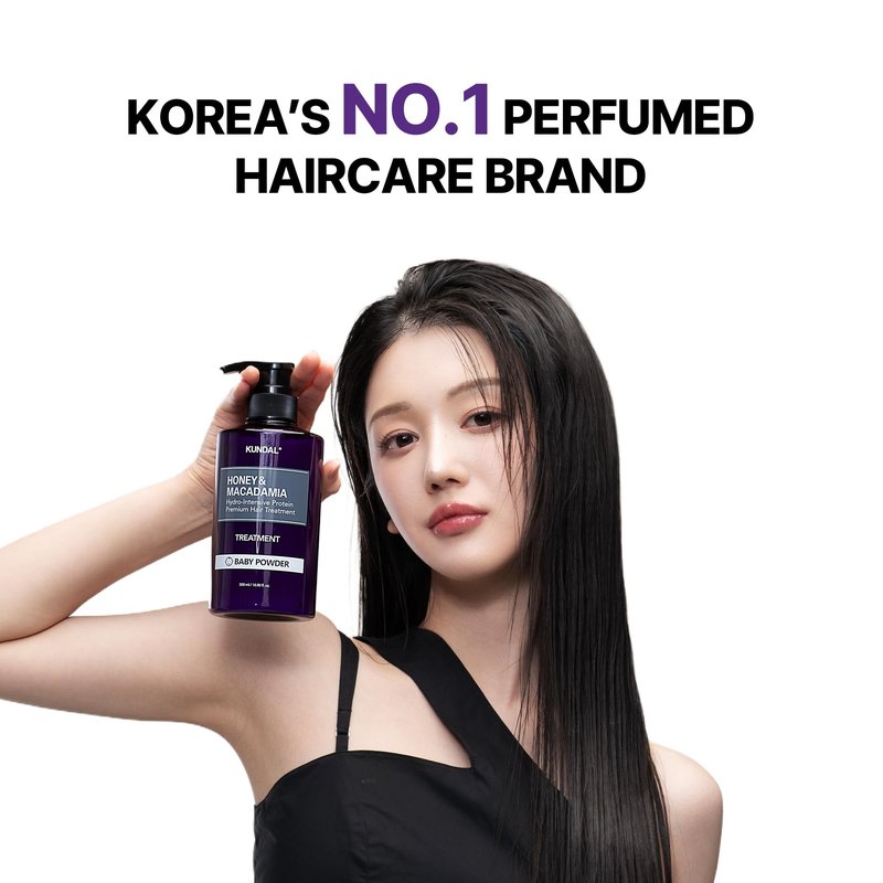 KUNDAL Honey & Macadamia Korean Hair Care Shampoo & Conditioner Set, White Musk, 16.9 Fl Oz Pack of 2 - Salon Quality, Helps Hair Feel Moisturized, Argan Oil, Sulfate Free, Long Lasting Scent